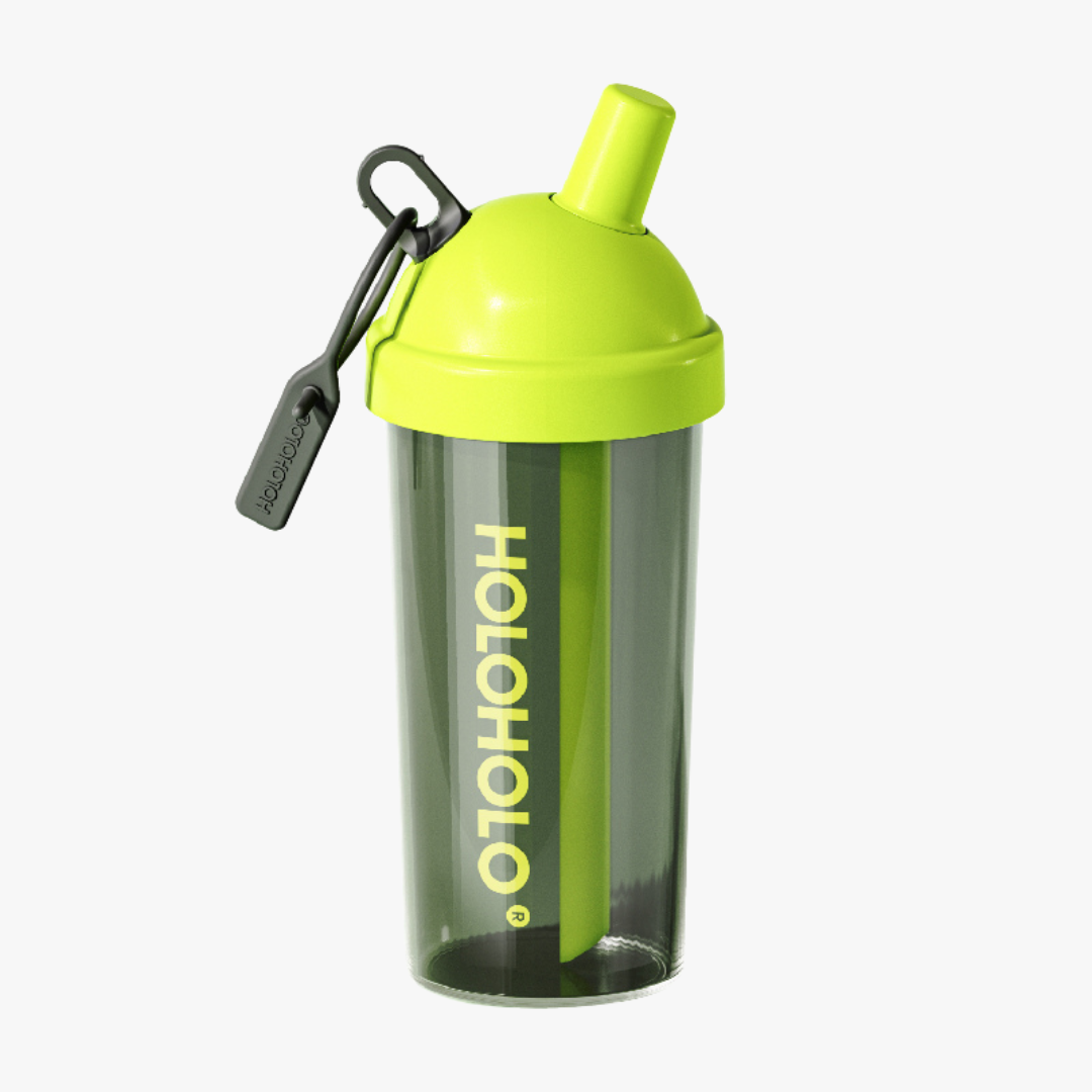 Green Bubble Tea Cup 24oz - 720ml Bubble Tea Cup made from shatter-resistant, heat-resistant Tritan™ material, ensuring durability and safety