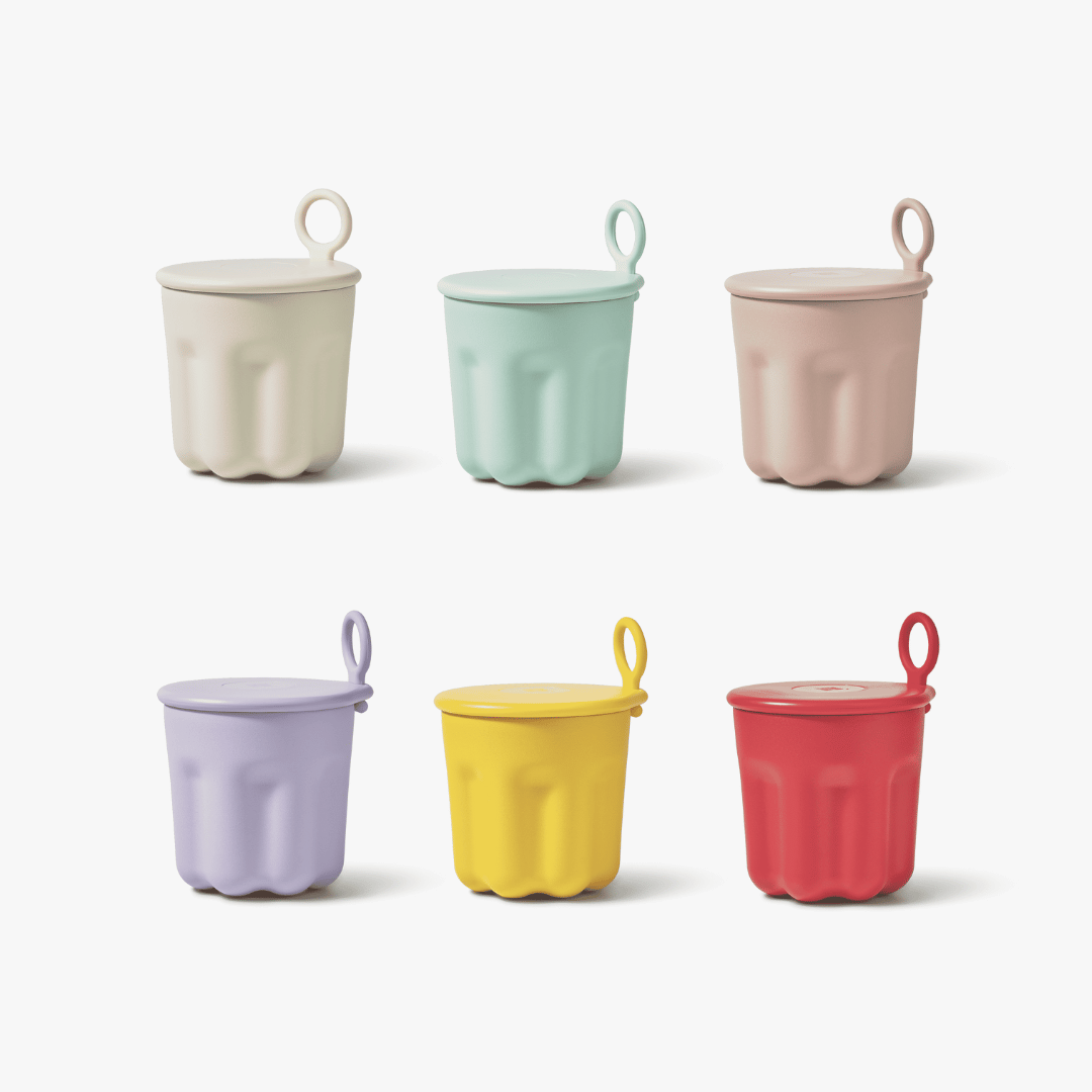 Jelly Thermo - The Jelly Thermo 7oz features a playful design, leak-proof lid, and durable 304 food-grade stainless steel, ensuring 6-hour heat and cold retention and easy cleaning with its detachable lid and silicone handle.