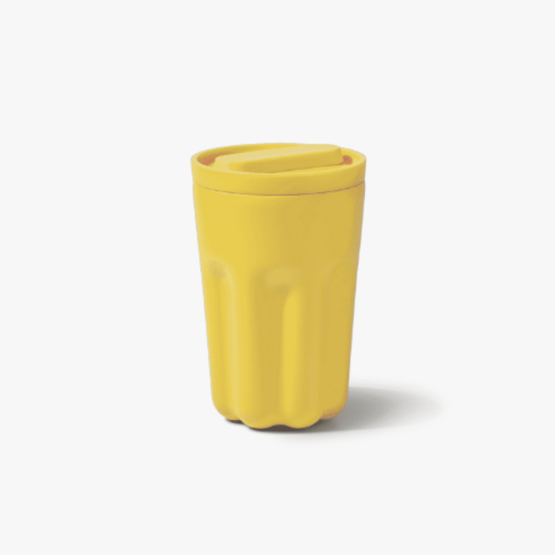 Yellow Jelly Thermo 8oz - Featuring a leak-proof lid, the Jelly Thermos is designed with a scratch-resistant matte surface for added durability and style.