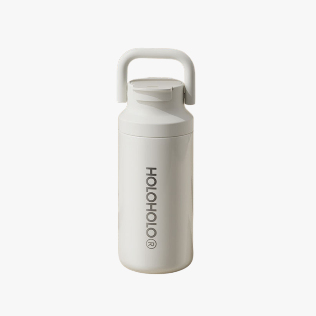 White Holo BrewCap Thermo 24oz -  made from SUS316 medical-grade stainless steel, ensuring durability and safe brewing for your favorite teas